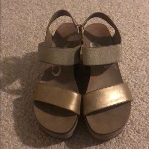 Gold Otbt wedge platforms